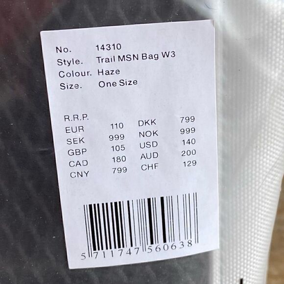Unisex Rains Haze (Sage)Trail MSN Bag/Backpack. New! (NWT). Retail $140 main image 3